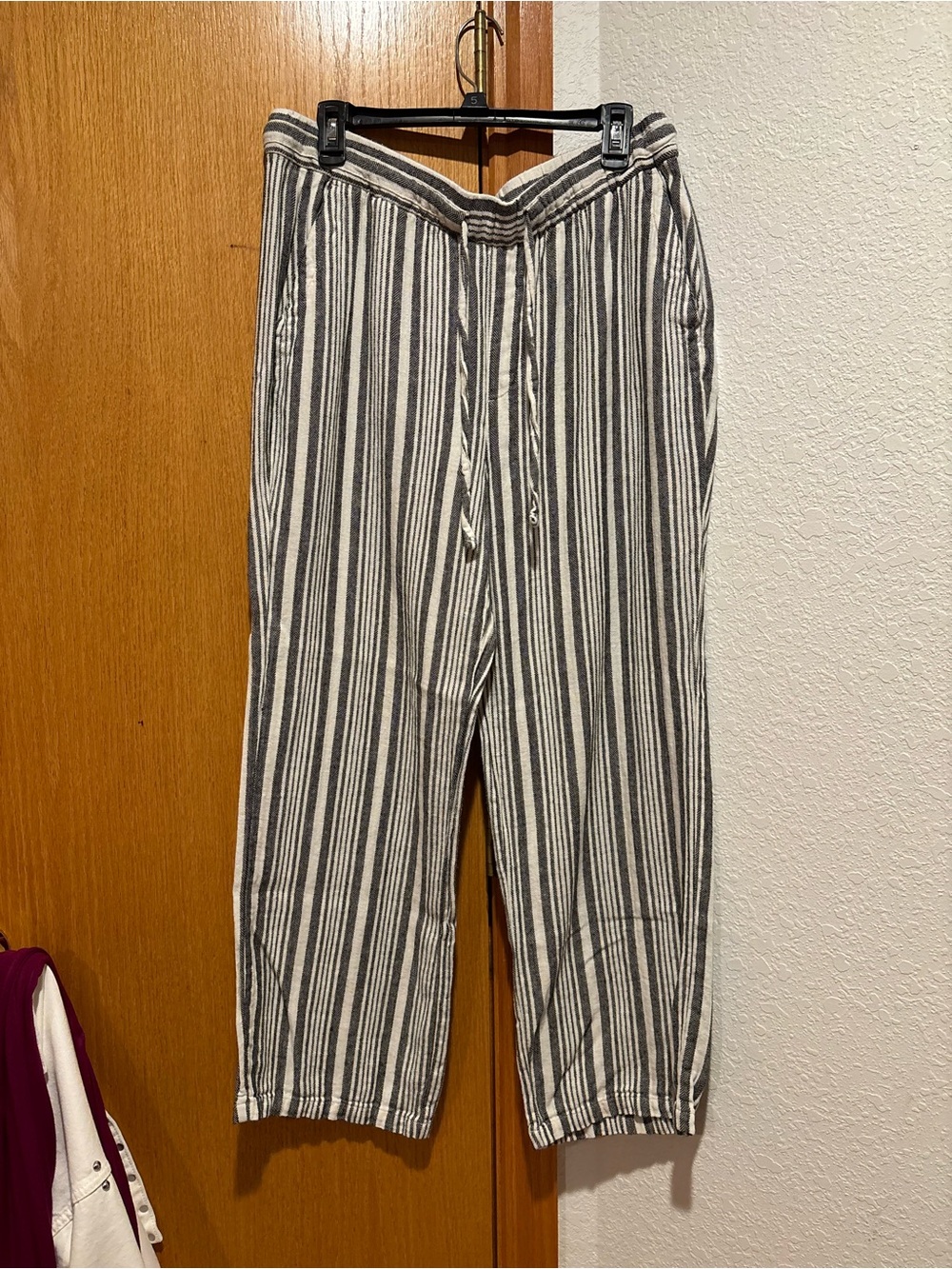 Striped Linen Pants